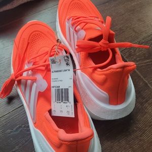 Neon Adidas Running Shoes